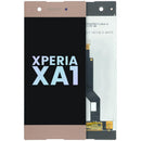 Pantalla LCD rosa original Sony Xperia XA1 sin marco, repuesto para reparación de display G3112, G3116.