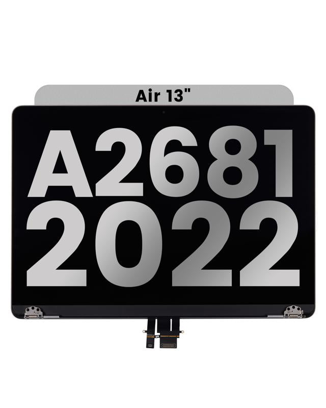Pantalla completa LCD para MacBook Air 13" A2681 (Mediados 2022) Plata Grado A