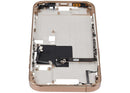Chasis medio iPhone 16 Pro Desert Titanium con botones de encendido y volumen, para reparación A3083, A3292.