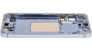 Pantalla OLED Sapphire Blue para Samsung Galaxy S24 Plus 5G, 120Hz, con marco para reparación.