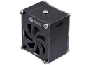 Ventilador mini USB 5V Type-C 2UUL para extraer humo en soldadura de motherboard de teléfono.