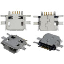 Encuentra tu puerto de carga para soldar de 05 pines en Guatemala en nuestra tienda de reparaciones de componentes electrónicos, con 6 puntos de anclaje para una instalación segura.
