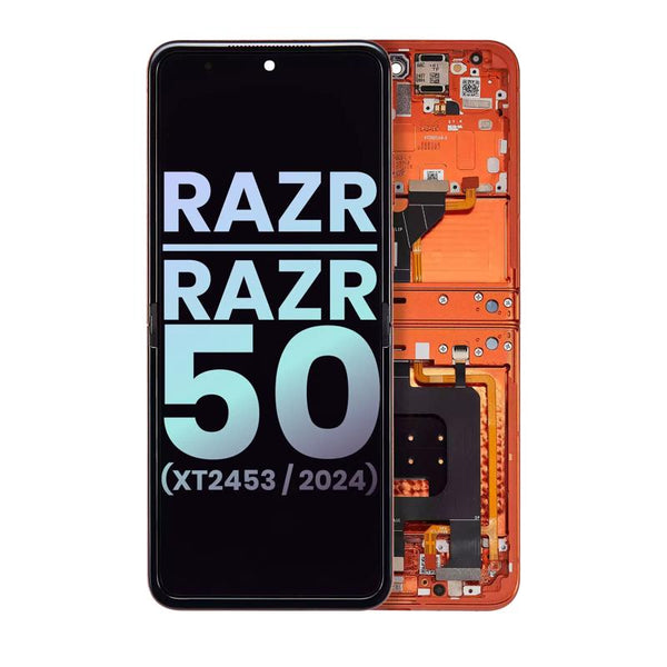 Reparación de pantalla original Motorola Razr / Razr 50 (XT2453 / 2024) en Guatemala.