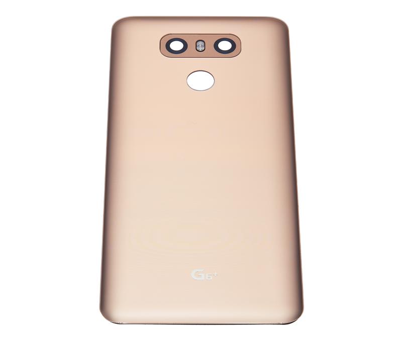 Tapa trasera con adhesivo preinstalado LG G6 en Guatemala, disponible en color Terra Gold.
