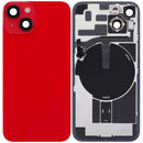 Tapa trasera con MagSafe, NFC y cable flex para iPhone 14 en Guatemala, disponible en mayoristas y talleres de reparación.