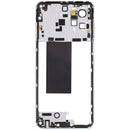Carcasa intermedia blanca brillante para Motorola Moto G Power 5G (XT2311) 2023, pieza de repuesto.