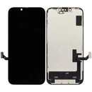 Pantalla Hard OLED para iPhone 14 (A2649, A2881) con repuesto de display para reparación de pantalla rota.