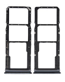Bandeja para doble tarjeta SIM para Samsung Galaxy A9 (A920 / 2018) (Negro Caviar)