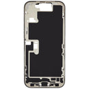 Tapa superior original de iPhone 16 Pro Max en titanio blanco, repuesto A3084, A3295, A3296.