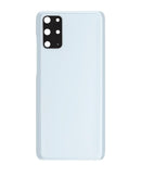 Tapa trasera con lente de camara para Samsung Galaxy S20 Plus (original) (Blanco Nube)