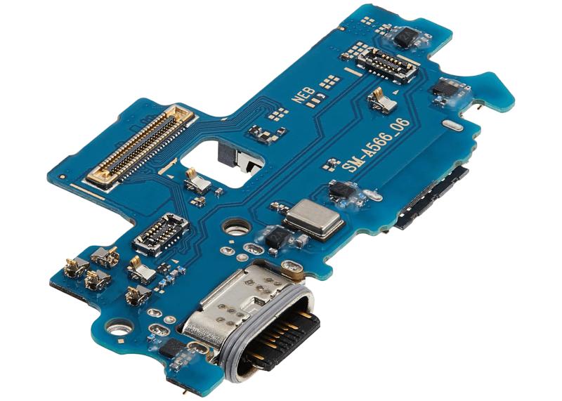 Reparación de puerto de carga con placa para Samsung Galaxy A56 5G en Guatemala.