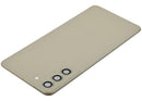 Tapa trasera verde oliva para Samsung Galaxy S21 FE 5G con lente de cámara, sin logo.