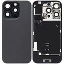 Tapa trasera original con MagSafe Magnet y NFC y Flashlight Flex iPhone 16 Pro (Negro Titanium)