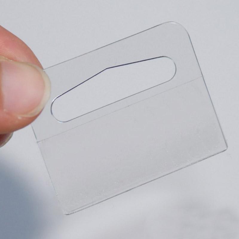 Pegatinas autoadhesivas fuertes para exhibicion en comercios (2 x 2") (Paquete de 100)