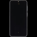 Pantalla OLED refurbished para Samsung Galaxy A57 5G Icyblue con marco, repuesto para reparación.