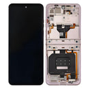 Reparación de pantalla original con marco para Motorola Razr 60 en Guatemala.