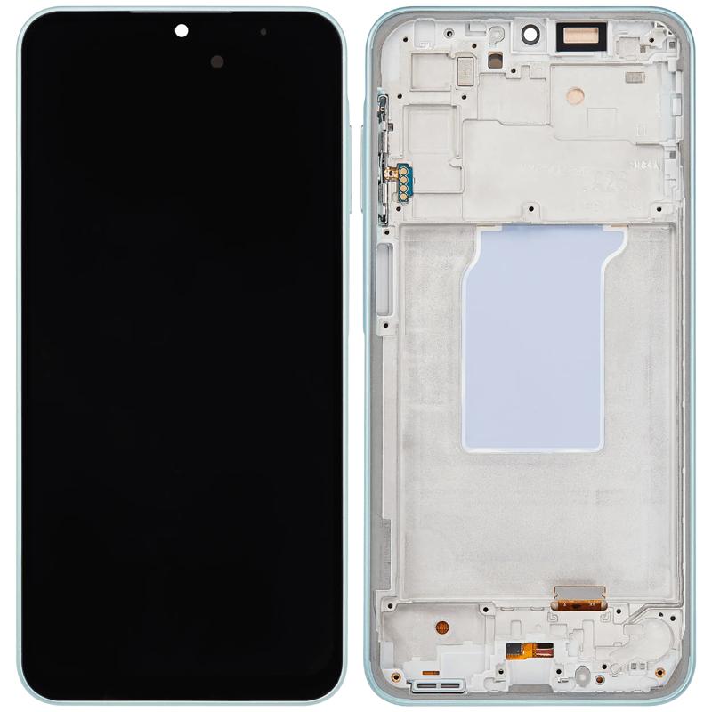 Reparación de pantalla OLED con marco para Samsung Galaxy A26 5G en Guatemala.
