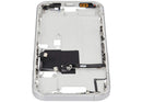 Chasis medio blanco titanio para iPhone 16 Pro, con botones de encendido y volumen, repuesto A3292.
