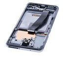 Pantalla Samsung Galaxy S20 5G Cosmic Gray usada, display LCD con marco para reparación SM-G981.