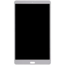 Pantalla LCD y digitalizador Huawei MediaPad M5 8.4 blanco, ideal para reparación de pantalla rota.