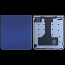 Tapa trasera inferior original azul para Samsung Galaxy Z Flip 7 5G, pieza de repuesto para reparación.