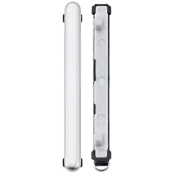 Botones de volumen blancos para Samsung Galaxy Z Flip 4 5G (F721) disponibles en Guatemala para reparación y repuestos.
