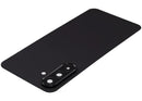 Tapa trasera negra para Samsung Galaxy A17 5G/4G (A176/A175) con lente de cámara, repuesto original.