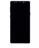 Pantalla OLED con marco para Samsung Galaxy Note 9 (Original Usada Calidad A) (Negro Medianoche)