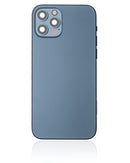 Tapa trasera con componentes pequenos pre-instalados para iPhone 12 Pro (version EE.UU.) (Azul Pacifico) (original usado)