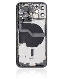 Tapa trasera con componentes pequenos pre-instalados para iPhone 12 Pro (version EE.UU.) (Azul Pacifico) (original usado)