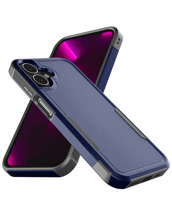 Funda Samsung Galaxy A07 de doble capa antigolpes robusta DARK BLUE