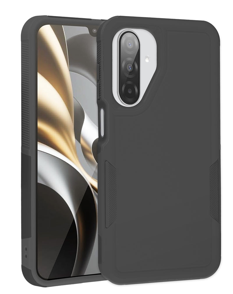 Funda antigolpes doble capa Galaxy A17 - Negro