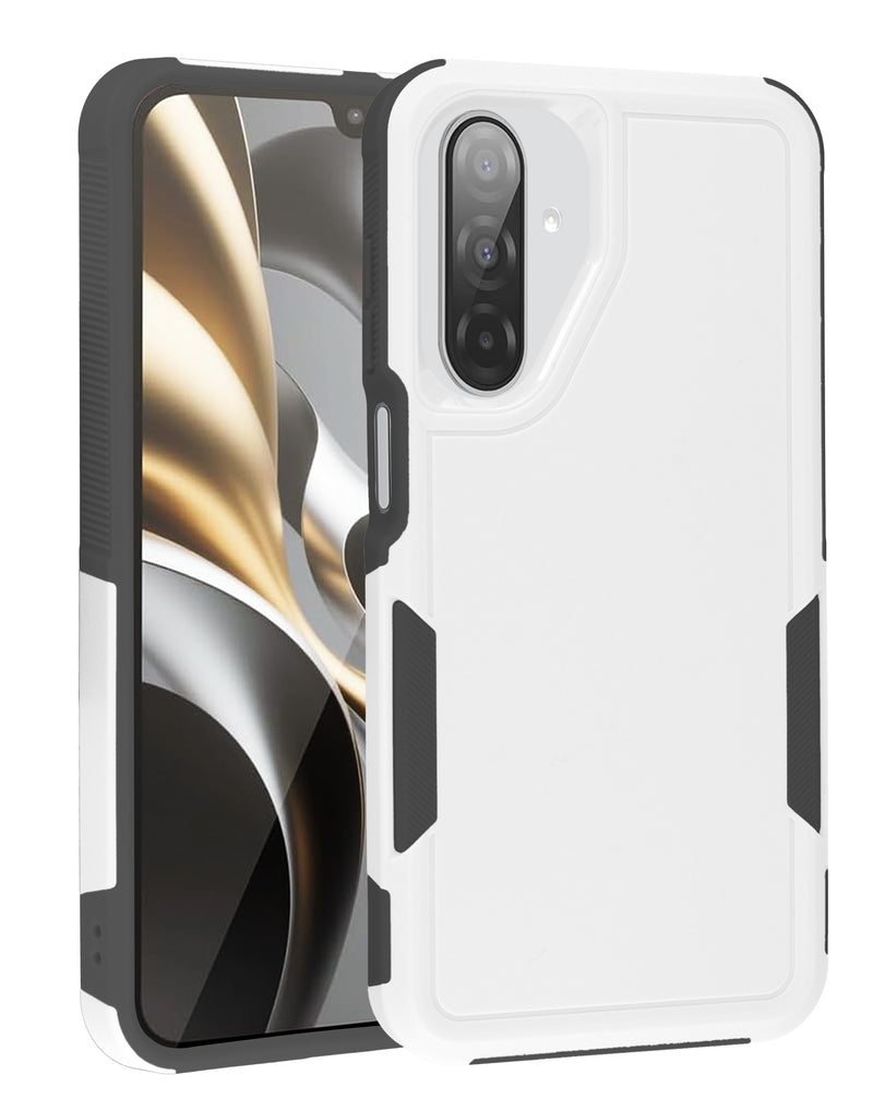 Funda Samsung Galaxy A17 doble capa antichoque robusta WHITE