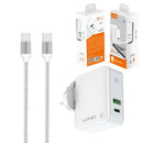 Encuentra el mejor cargador USB LDNIO A4403C de 20W con cable USB C-C 3ft en Guatemala para tu dispositivo.
