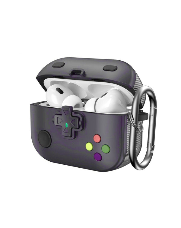 Protege tus AirPods 3 con estilo gamer con esta funda TPU color negro en Guatemala.