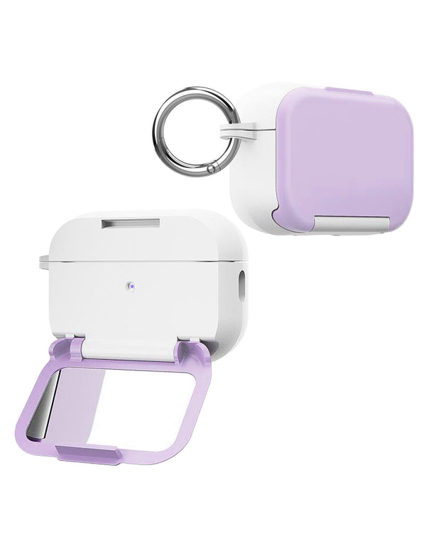 Encuentra el estuche creativo con soporte para espejo de maquillaje para Airpods 4th Gen en Guatemala.