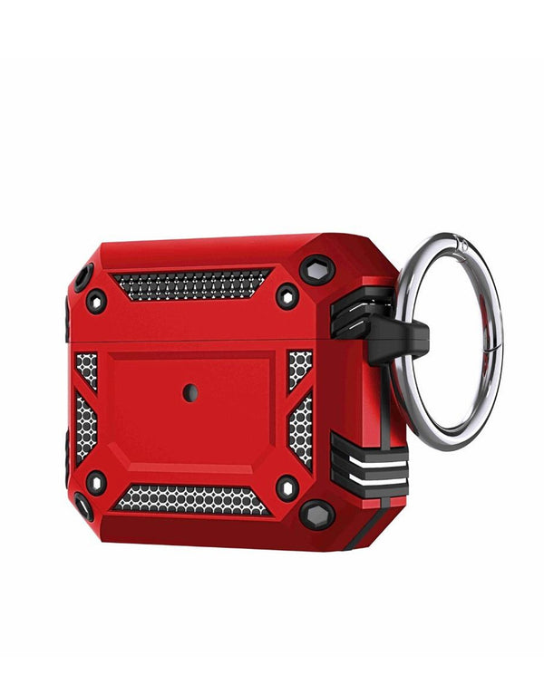 Encuentra la mejor funda resistente antigolpes Armor Rojo para AirPods Pro 3 en Guatemala.