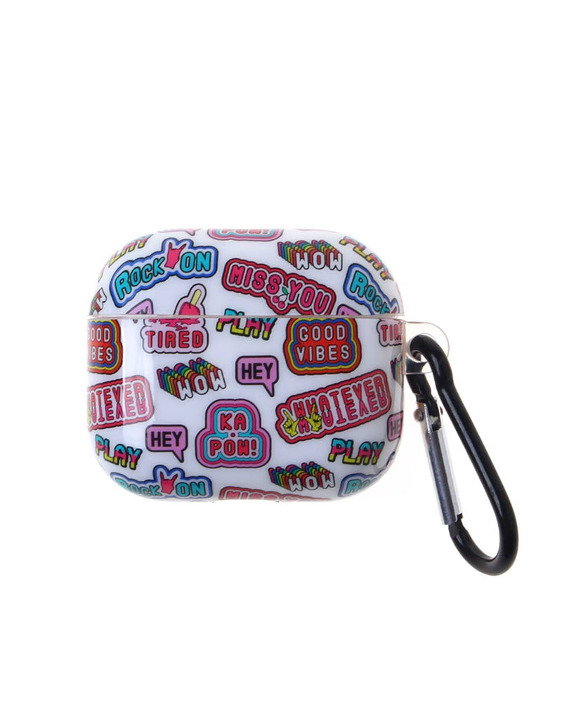 Encuentra fundas de diseño en soft TPU para AirPods Pro 3 con 6 etiquetas en Guatemala.