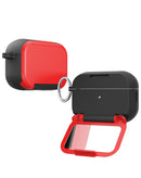 Encuentra en Guatemala estuches creativos para AirPods Pro 3 en color rojo en tiendas de accesorios Apple y SlowBack.