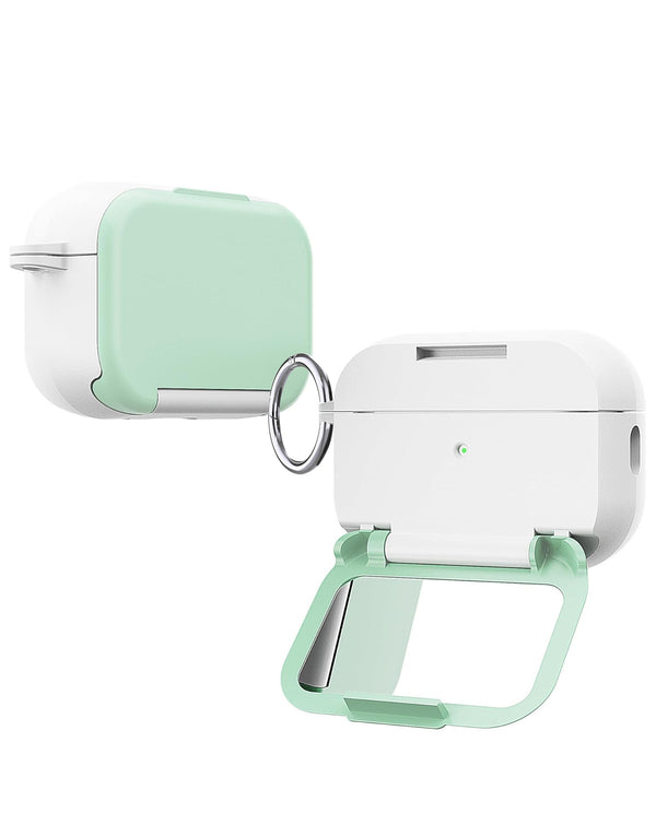 Encuentra en Guatemala el estuche creativo TEAL para AirPods Pro 3 en nuestra tienda de accesorios con servicio de reparación y etiquetas SlowBack.