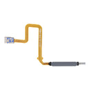 Cable flex de sensor de huella digital negro premium para Xiaomi Poco X3 GT, repuesto para reparación móvil.