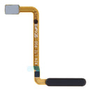 Cable flex de sensor de huella negro Premium para Samsung Galaxy A24 4G, repuesto para reparación de celular.