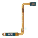 Cable flex de sensor de huella negro Premium para Samsung Galaxy A24 4G, repuesto para reparación de celular.