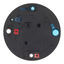 Lente y bisel de cámara trasera Honor Magic5 Lite Midnight Black Premium para reparación móvil.