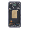 Pantalla con marco para Samsung Galaxy A55 azul marino original