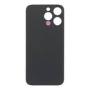 Tapa trasera adhesiva titanio azul para iPhone 15 Pro Max, orificio pequeño, sin logo OEM.