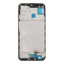 Pantalla LCD con marco para Samsung Galaxy A15 5G, repuesto genérico negro, calidad estándar.