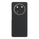 Tapa trasera OEM Honor Magic7 Lite Titanium Black con adhesivo, lente y bisel de cámara trasera.