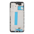 Pantalla TFT negra HQ con marco para Samsung Galaxy A25 5G, repuesto LCD de alta calidad.