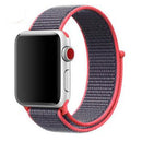 Encuentra la banda de nylon iWatch (42/44/45mm) color ROJO ELÉCTRICO en Guatemala para tu reparación de reloj en talleres de accesorios de relojes.